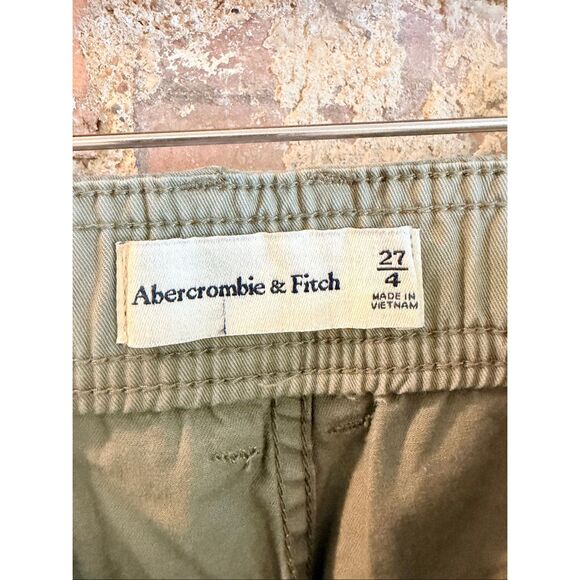 ABERCROMBIE & FITCH • Army Green Cargo Pant • Ladies size 27|4 - Picture 2 of 8